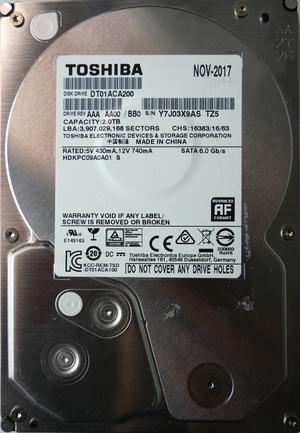 Toshiba Festplatte retten