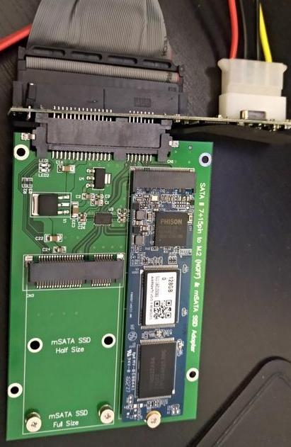 SSD Daten retten mit Adapter (m.2, msata, NVMe)