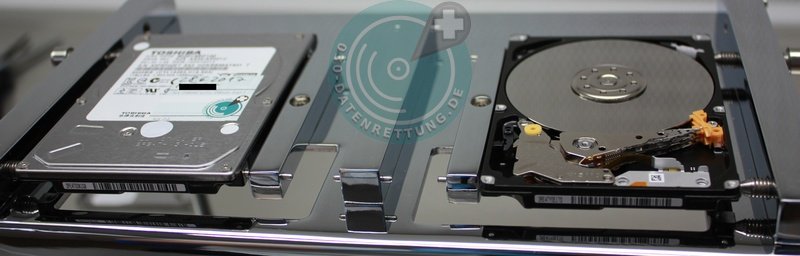 Toshiba Festplatte reparieren in Datenrettungslabor